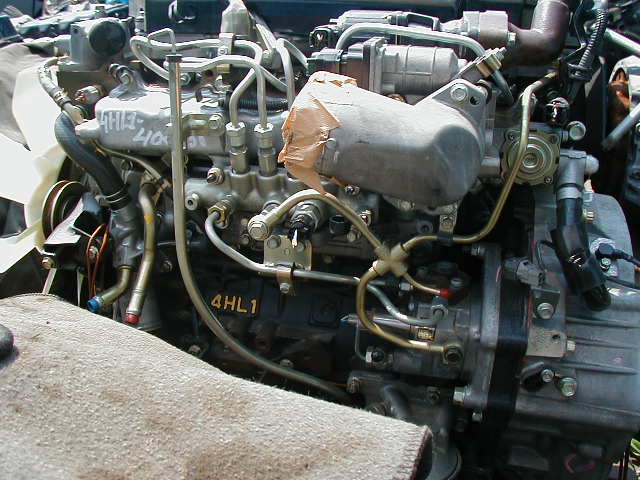 Двигатель ISUZU 4HL1